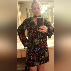 BEAUTIFUL Floral dress, worn once size L